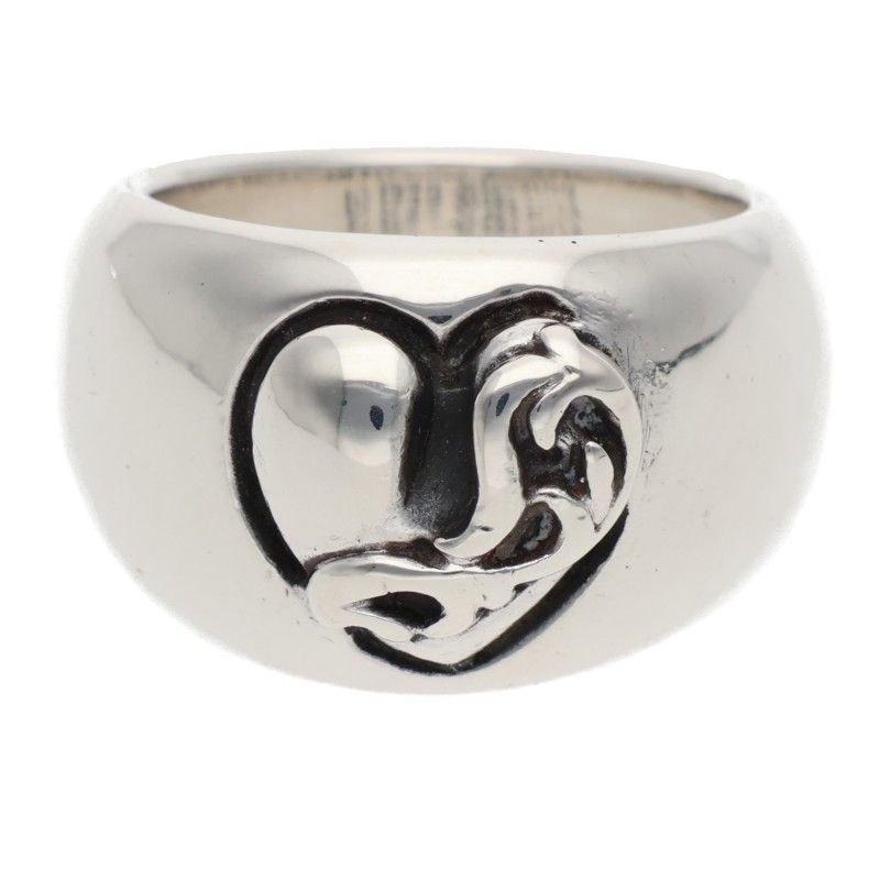 Chrome Heart in Band Silver Ring