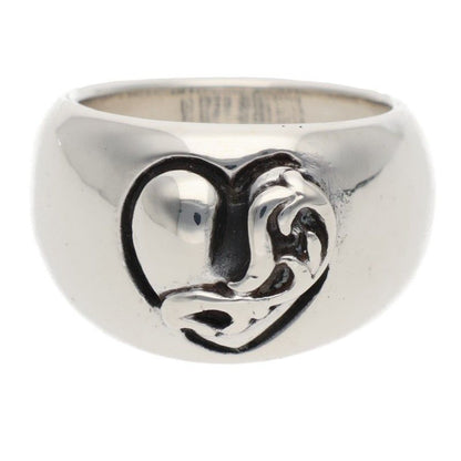 Chrome Heart in Band Silver Ring
