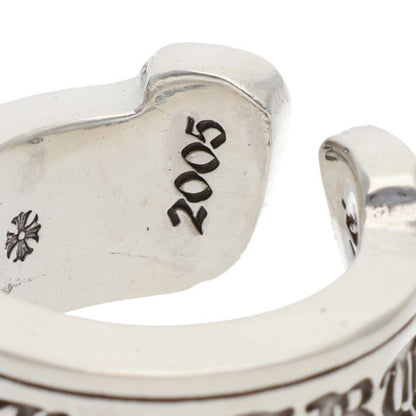 Chrome Hearts LG Scroll Label Silver Ring — view 4