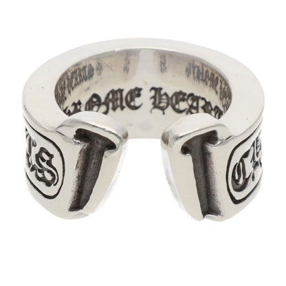 Chrome Hearts LG Scroll Label Silver Ring — view 2