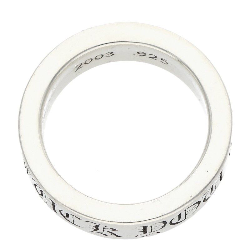 Chrome Hearts mm Spacer Fuckyou Silver Ring — view 5