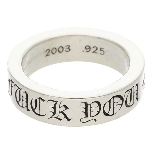 Chrome Hearts mm Spacer Fuckyou Silver Ring