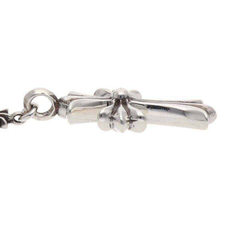 Chrome Hearts Chke Chn Tnye CH Crs Choke Chain Silver Necklace — view 4