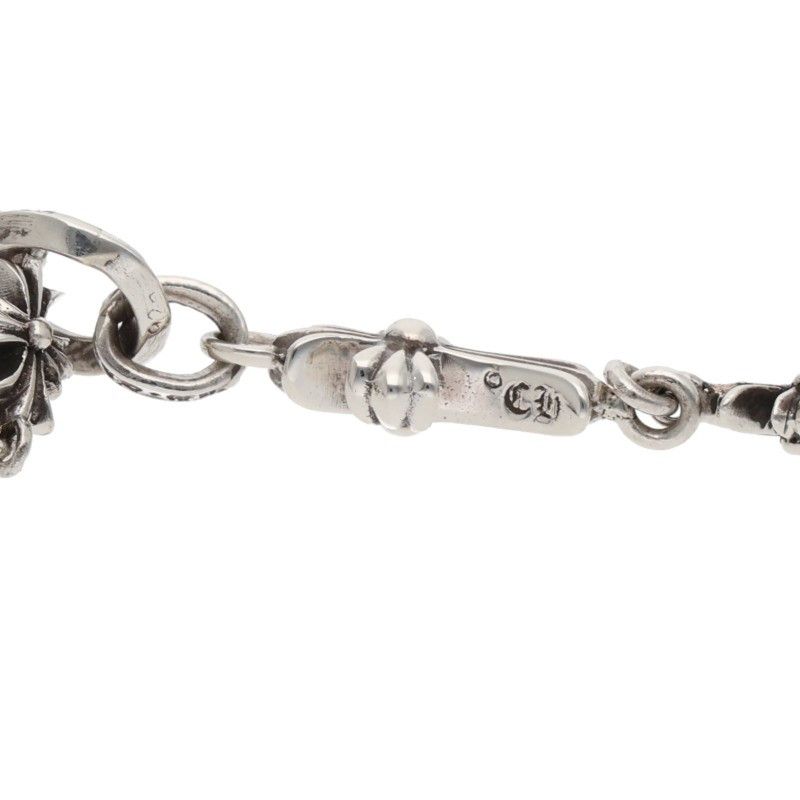 Chrome Hearts Chke Chn Tnye CH Crs Choke Chain Silver Necklace — view 5