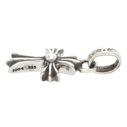Chrome Hearts Crs Baby Fat P Rub Fat Pave Ruby Charm Silver Necklace Top — view 4