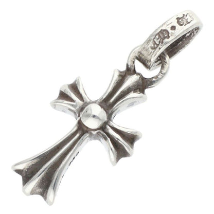 Chrome Hearts Crs Baby Fat P Rub Fat Pave Ruby Charm Silver Necklace Top — view 2