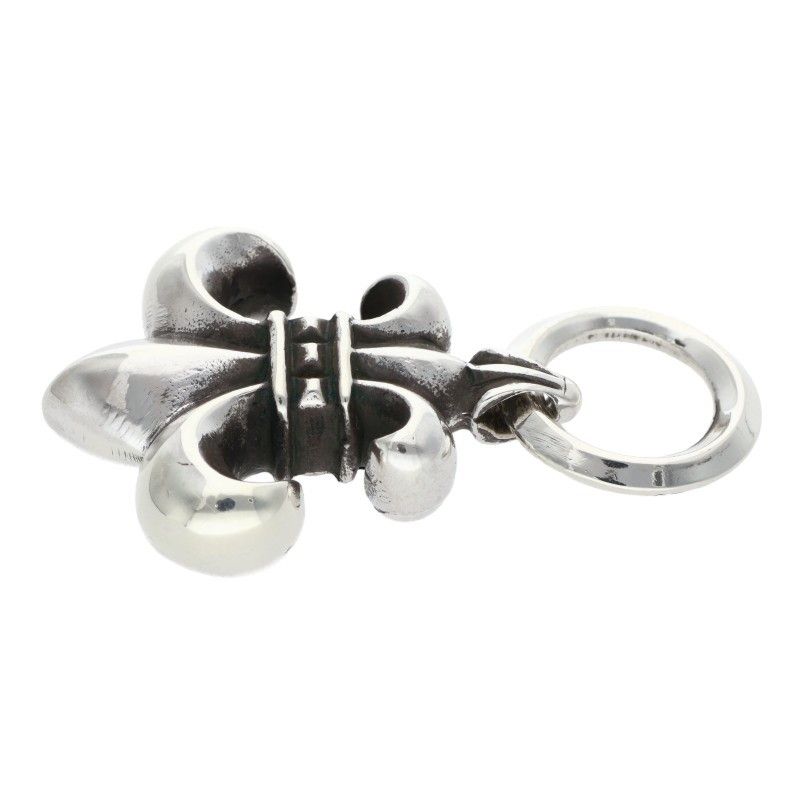 Chrome Hearts BS Fluer BS Pendant Silver Necklace — view 4