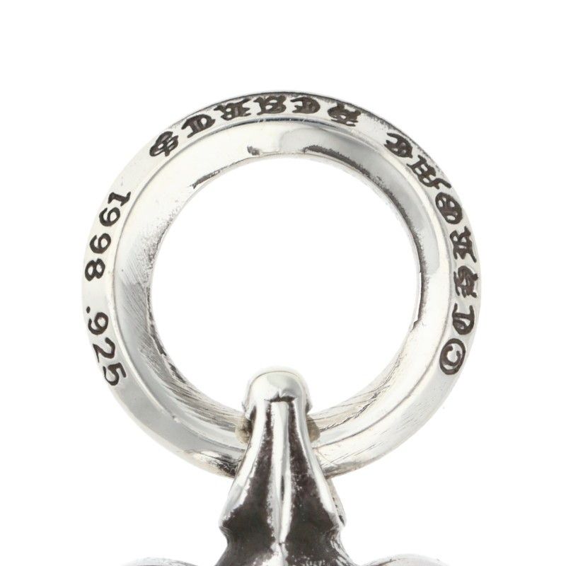 Chrome Hearts BS Fluer BS Pendant Silver Necklace — view 3