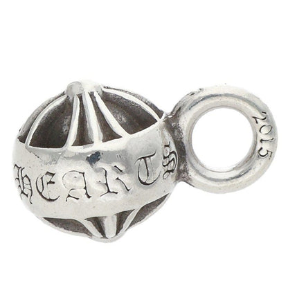 Chrome Hearts Banded Plus Bead Sml Small Silver Necklace Top — view 5