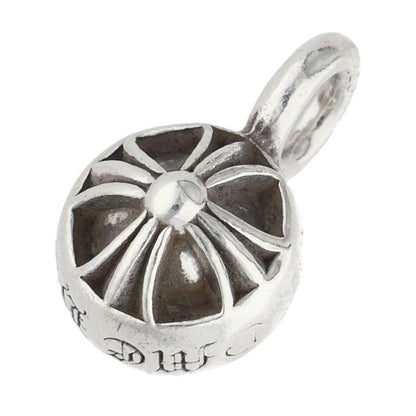 Chrome Hearts Banded Plus Bead Sml Small Silver Necklace Top — view 2