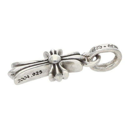 Chrome Hearts Crs Baby Fat Charm Silver Necklace Top — view 4