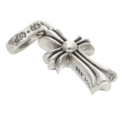 Chrome Hearts Crs Baby Fat Charm Silver Necklace Top — view 5