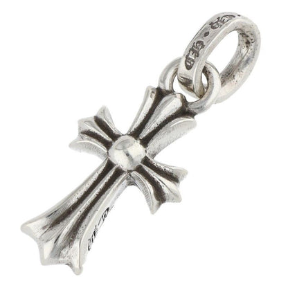 Chrome Hearts Crs Baby Fat Charm Silver Necklace Top