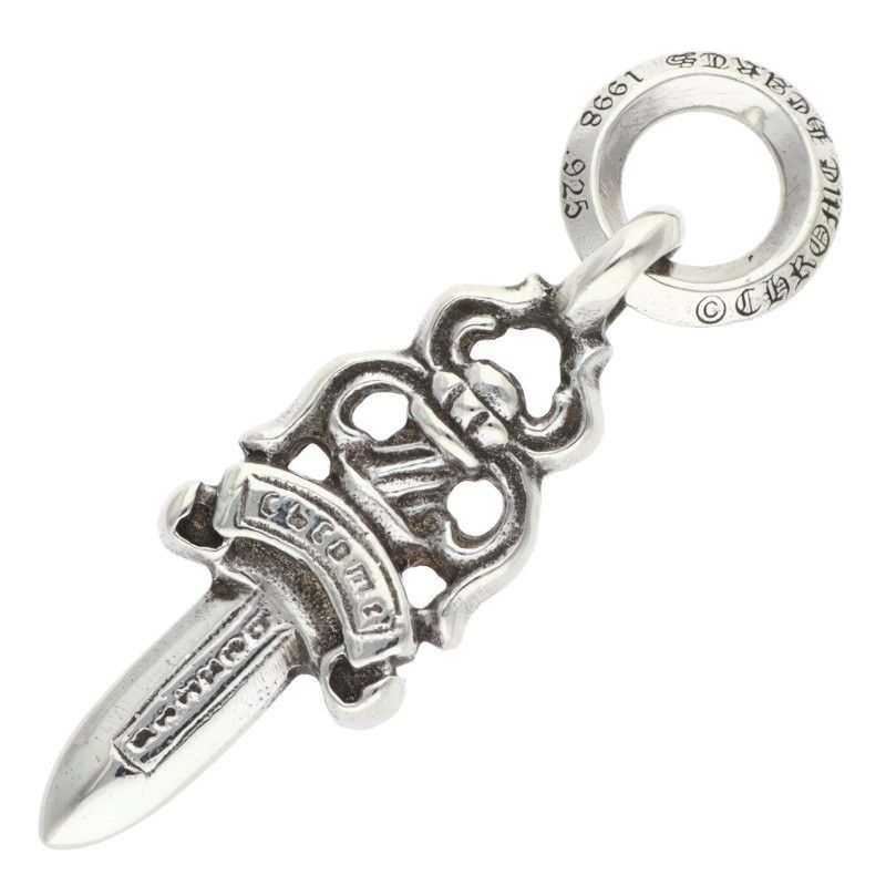 Chrome Hearts Charm Silver Necklace Top — view 2