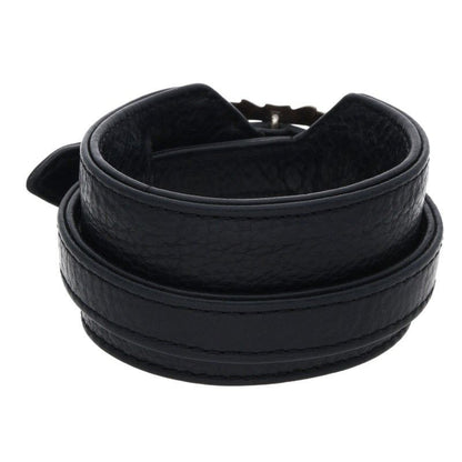 Chrome Hearts Vintage RR Tiny Buckle Rock'n'roll Leather Bracelet — view 2