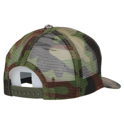 Chrome Hearts Trucker Cap CH Mesh Hat with Patch Cross Ball — view 2