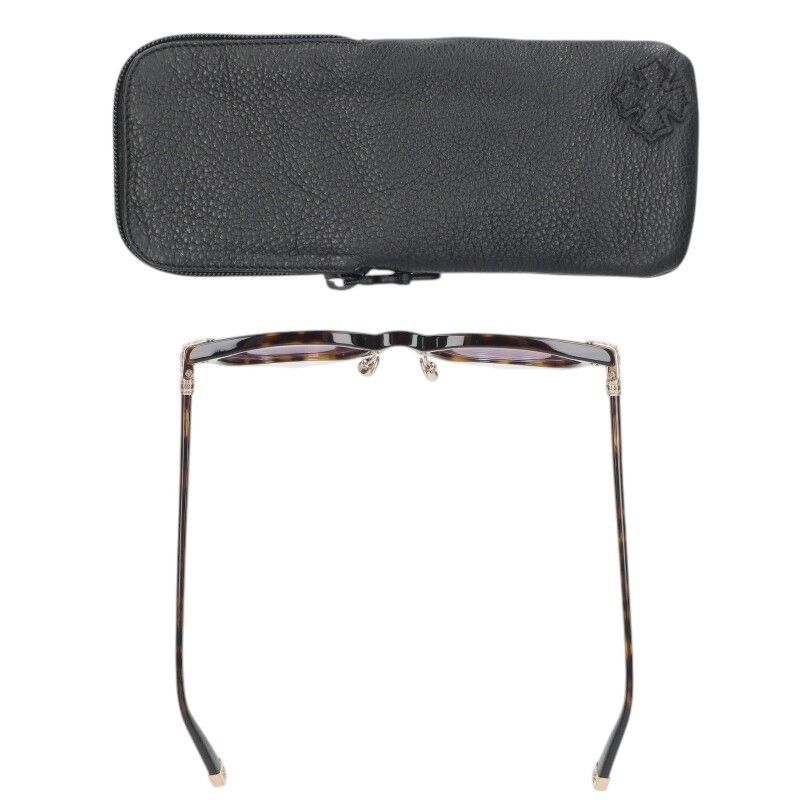 Chrome Hearts Darlin' Floral Cross Temple Sunglasses Eyewear — view 3