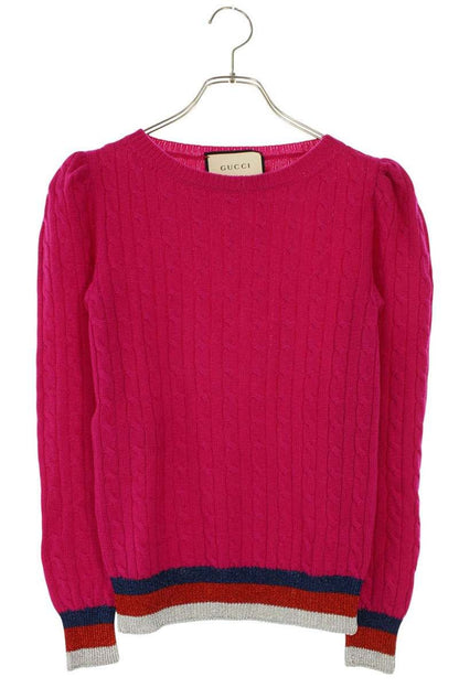 Gucci Cable Sleeve Sherry Line Cashmere Knit XS Sweater