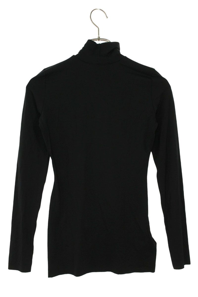Prada Triangle Logo Stretch Long Sleeve Top 38 — view 2