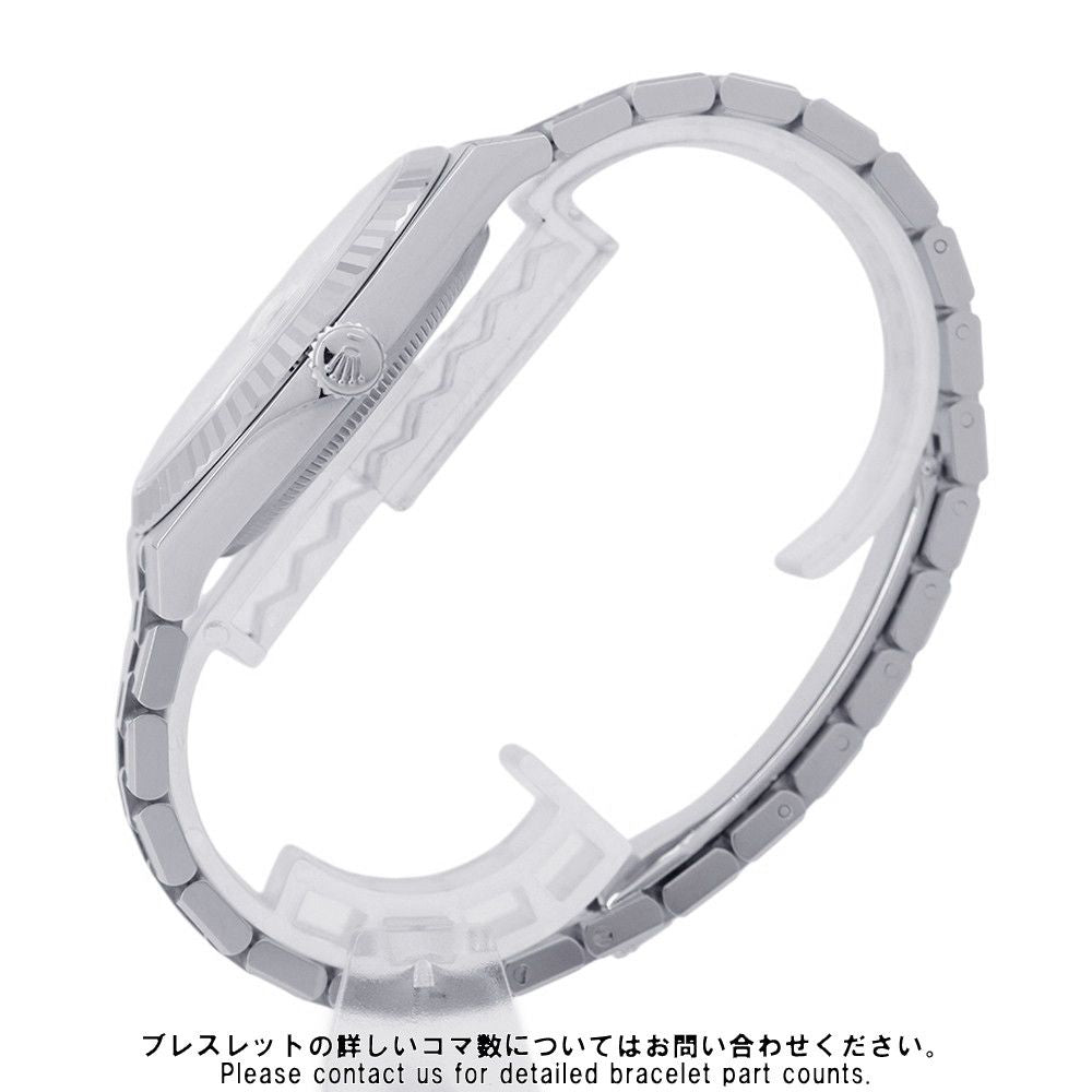 Rolex Land SS 18k White Gold Roulette Honeycomb Dial — view 2