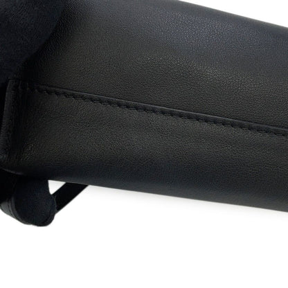 Loewe Shoulder Bag Flamenco Clutch Mini Calf Leather 2-Way Black — view 7