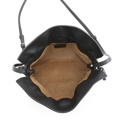 Loewe Shoulder Bag Flamenco Clutch Mini Calf Leather 2-Way Black — view 5