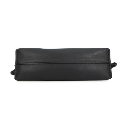 Loewe Shoulder Bag Flamenco Clutch Mini Calf Leather 2-Way Black — view 3