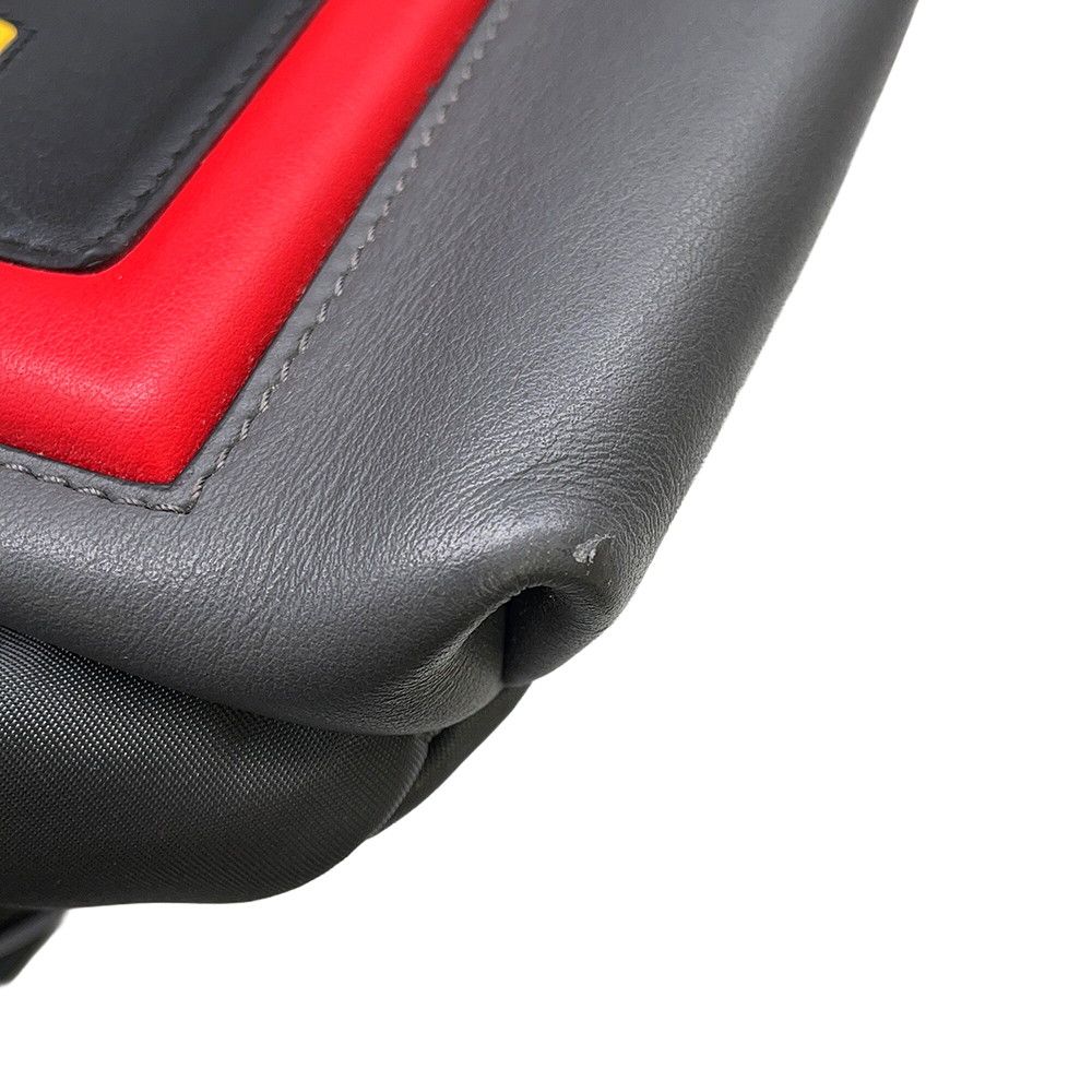 Fendi Backpack Nylon Leather Siu with Chair — view 8