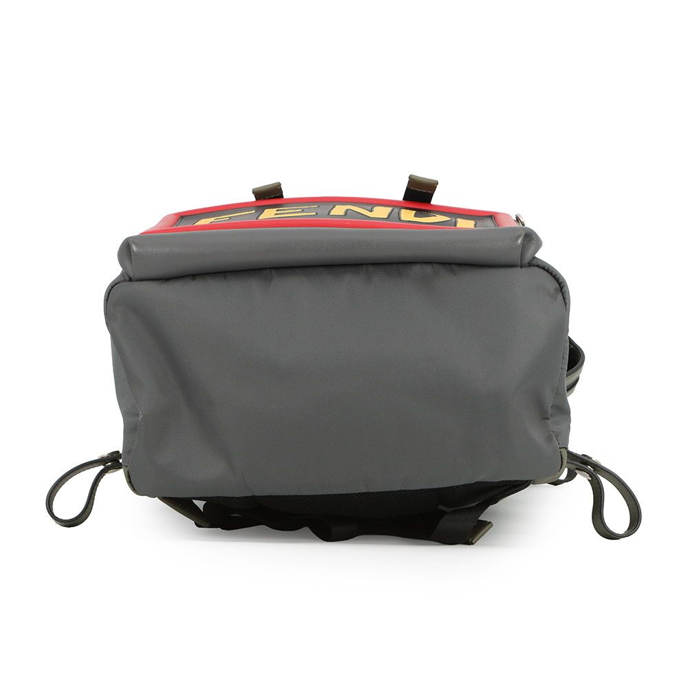Fendi Backpack Nylon Leather Siu with Chair — view 3