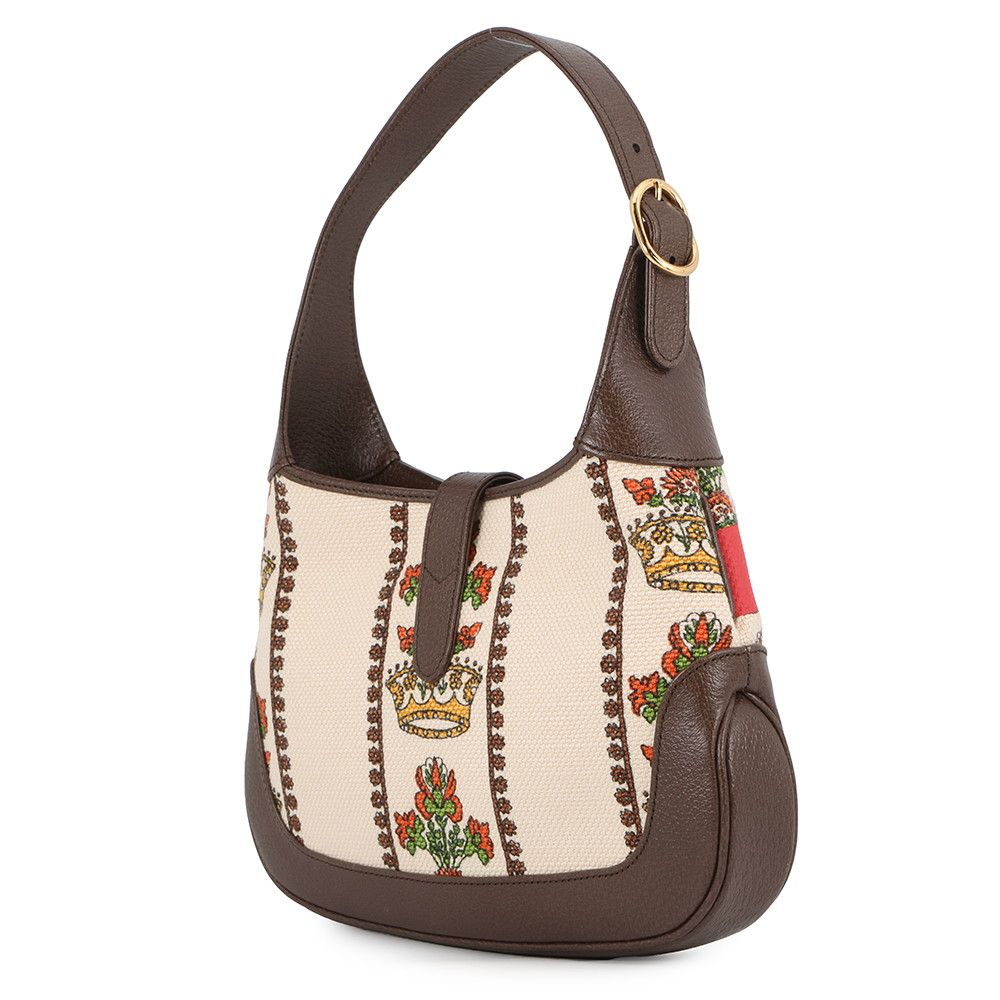 Gucci Shoulder Bag Jackie Small Music IS Mine Canvas Leather — view 2