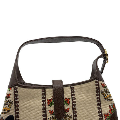 Gucci Shoulder Bag Jackie Small Music IS Mine Canvas Leather — view 9