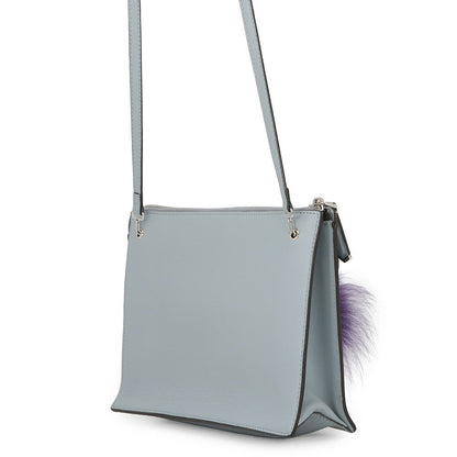 Fendi Shoulder Bag Toujour Bugsmon Star Leather Fur 2-Way Clutch — view 2
