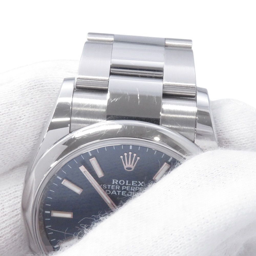 Rolex Datejust 36 Watch Bright Blue Dial — view 4