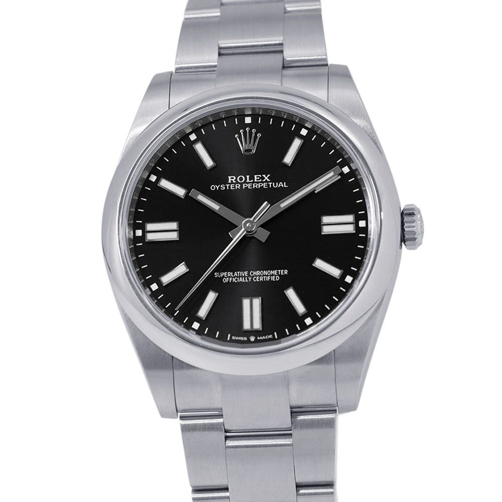 Rolex Oyster Perpetual 41 Roulette Watch Black Dial