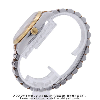 Rolex Datejust Number SS 18k Yellow Gold Watch Champagne Dial — view 2