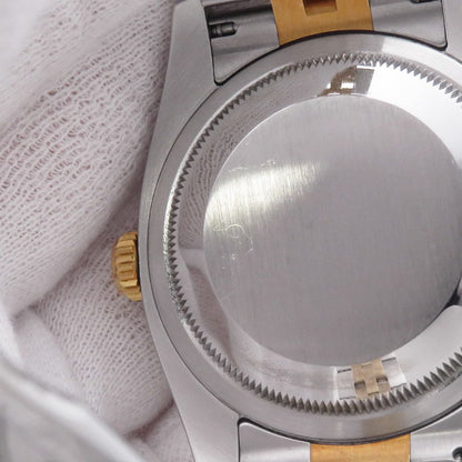 Rolex Datejust Number SS 18k Yellow Gold Watch Champagne Dial — view 8