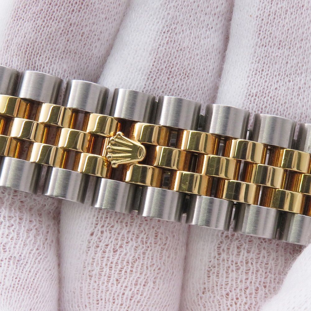 Rolex Datejust Number SS 18k Yellow Gold Watch Champagne Dial — view 6