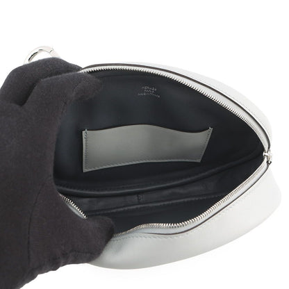 Hermes Waist Bag in the Loup Verso Blue Glacier Domarte Silver Swift — view 5