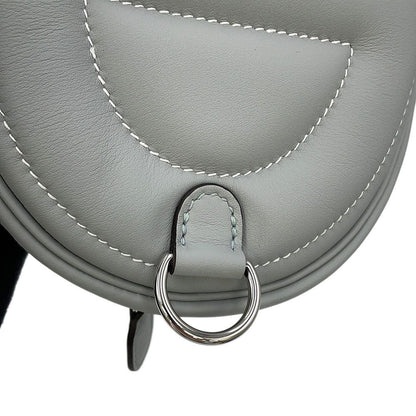 Hermes Waist Bag in the Loup Verso Blue Glacier Domarte Silver Swift — view 7