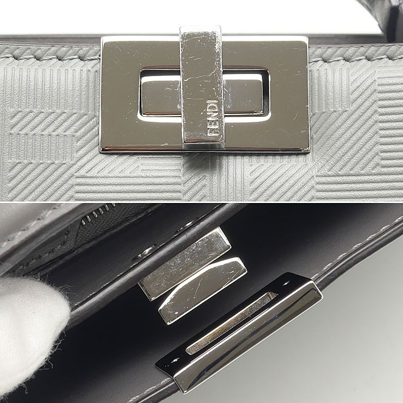 Fendi Peekaboo ISeeU Cross Shoulder Bag — view 4