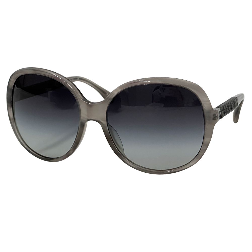 Chanel Sunglasses CC Logo Quilted Gray Black Eyewear