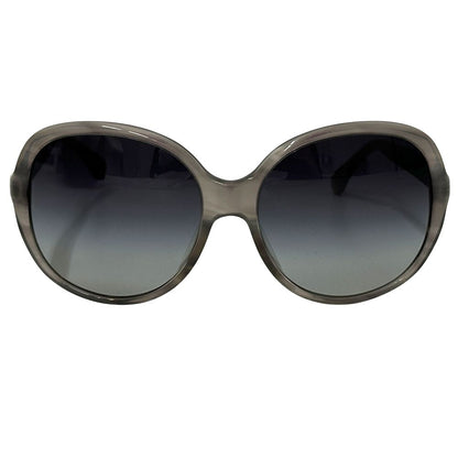 Chanel Sunglasses CC Logo Quilted Gray Black Eyewear — view 5