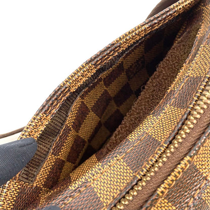 Louis Vuitton Damier Geronimos Brown Belt Bag Gold — view 6