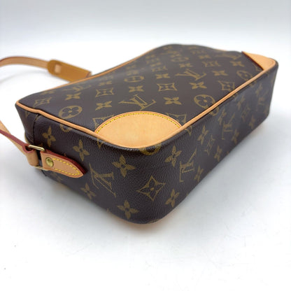 Louis Vuitton Trocadero 27 Monogram Leather Brown Light Shoulder Bag Gold — view 7