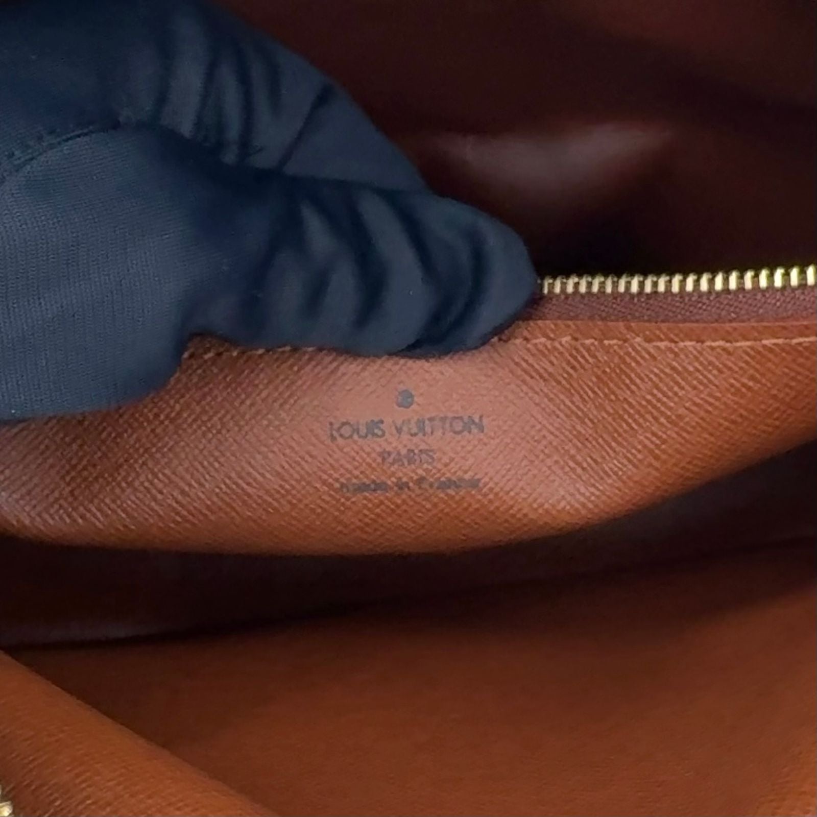 Louis Vuitton Trocadero 27 Monogram Leather Brown Light Shoulder Bag Gold — view 4