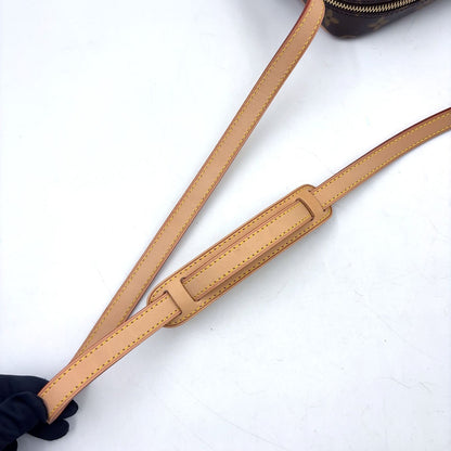 Louis Vuitton Trocadero 27 Monogram Leather Brown Light Shoulder Bag Gold — view 5