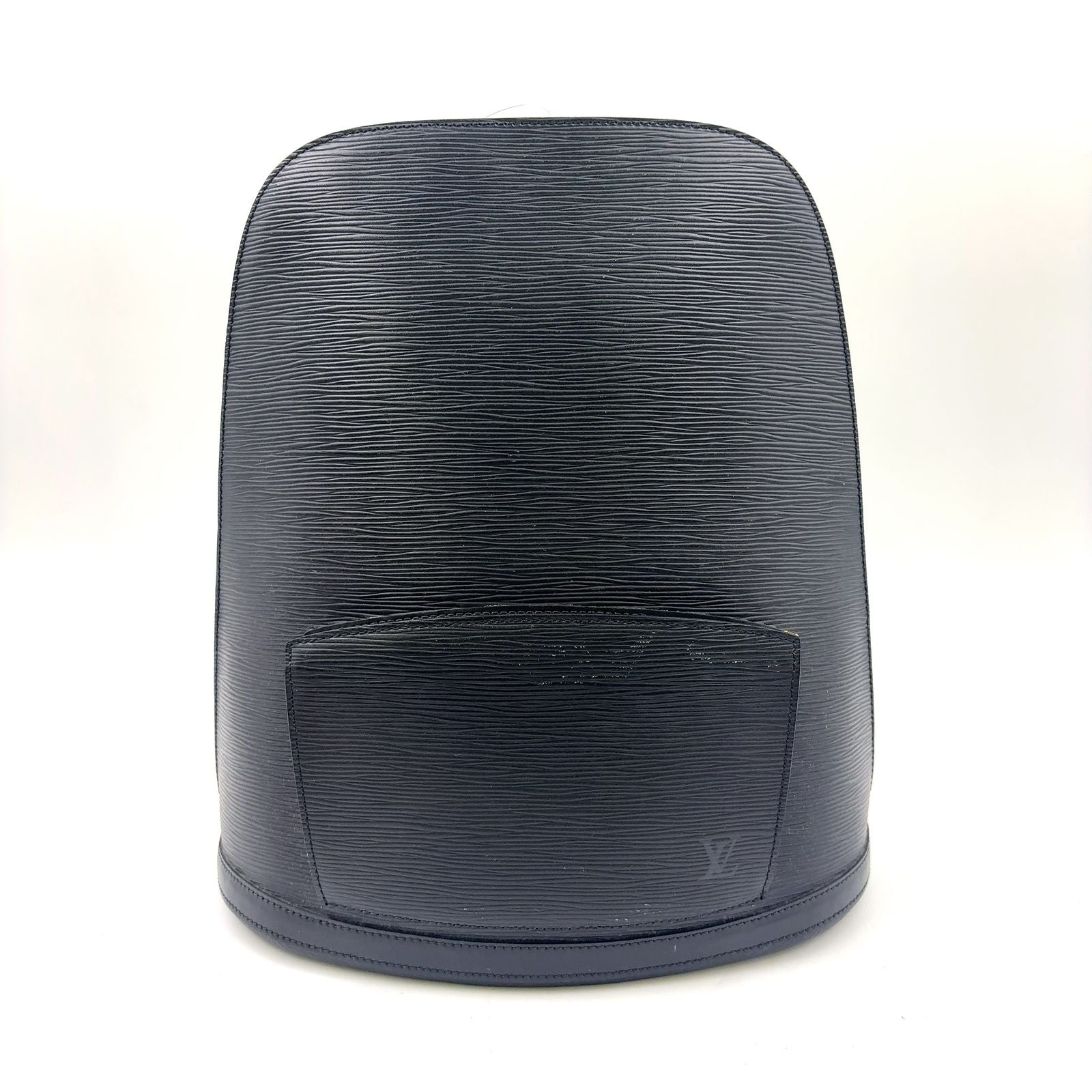 Louis Vuitton Gobelins Epi Noir Leather Black Backpack Gold