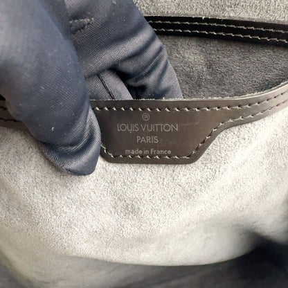 Louis Vuitton Gobelins Epi Noir Leather Black Backpack Gold — view 4