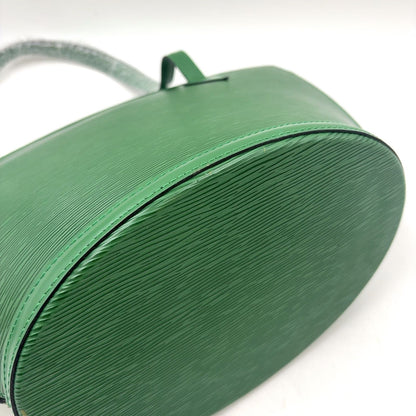 Louis Vuitton Sun Jack Shopping Epi Borneo Green Leather Shoulder Bag Gold — view 7