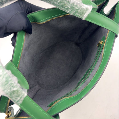 Louis Vuitton Sun Jack Shopping Epi Borneo Green Leather Shoulder Bag Gold — view 3